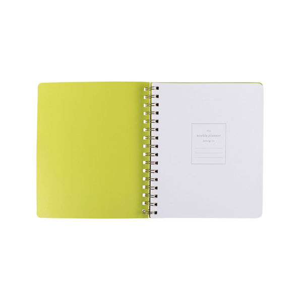 Yosemite Undated Weekly Planner