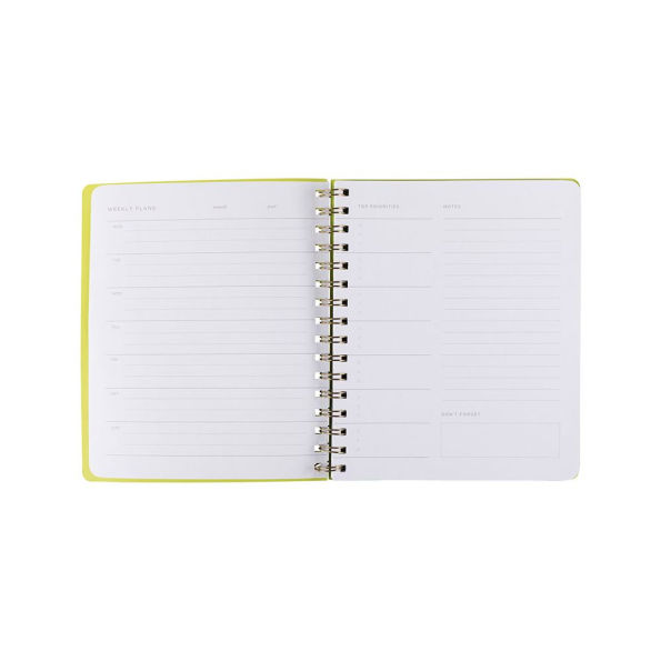 Yosemite Undated Weekly Planner