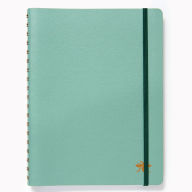 Limited Edition Paper Wasp Sage Faux Leather Semi Concealed Journal