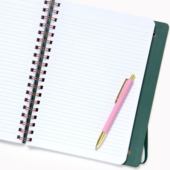 Limited Edition Paper Wasp Sage Faux Leather Semi Concealed Journal