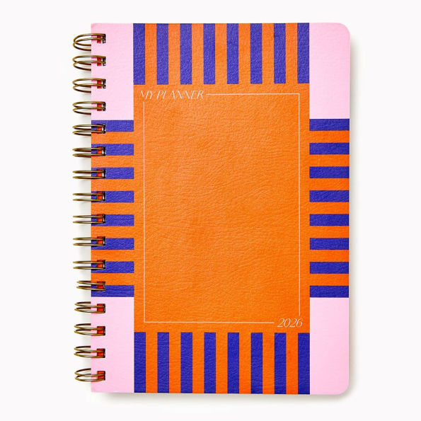2026 Paper Source 12M Trendy Weekly Desk Planner