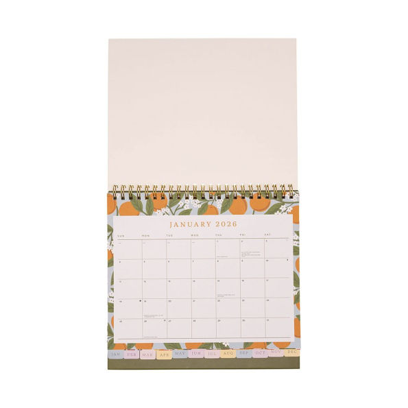 2026 Fruit Landscape Desktop Calendar - Exclusive