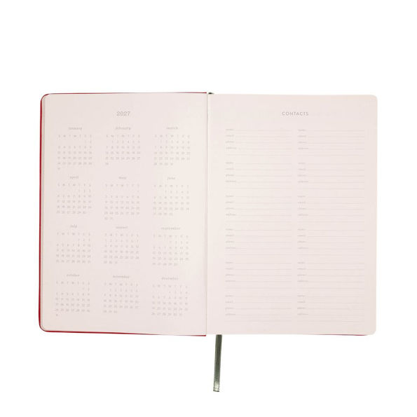 2026 Utility Red Monthly Desk Planner - Exclusive
