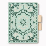 Alternative view 1 of Paper Source A5 Folk Floral Bookcloth Journal Cover with Pen Loop Closure