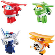 Title: Super Wings Transform-a-Bots (Jett/Mira/Paul/Grand Albert)