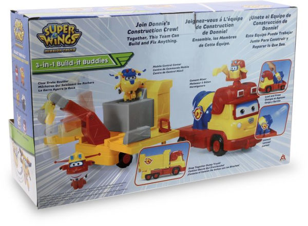 Super Wings 3-in-1 Build It Buddies