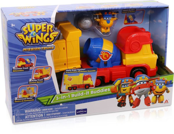 Super Wings 3-in-1 Build It Buddies