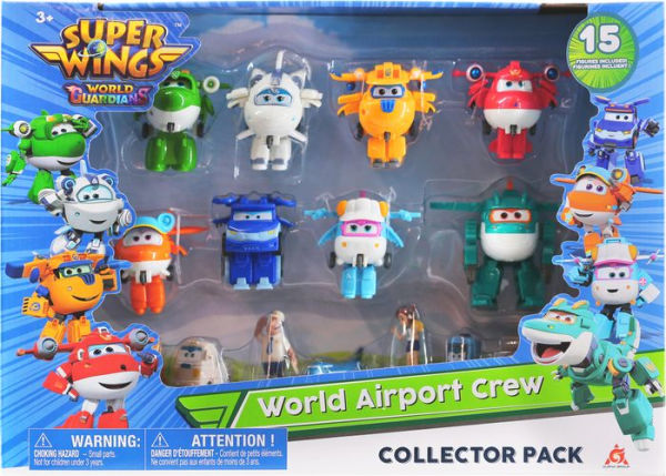 Super Wings World Airport Crew Collector's Pack