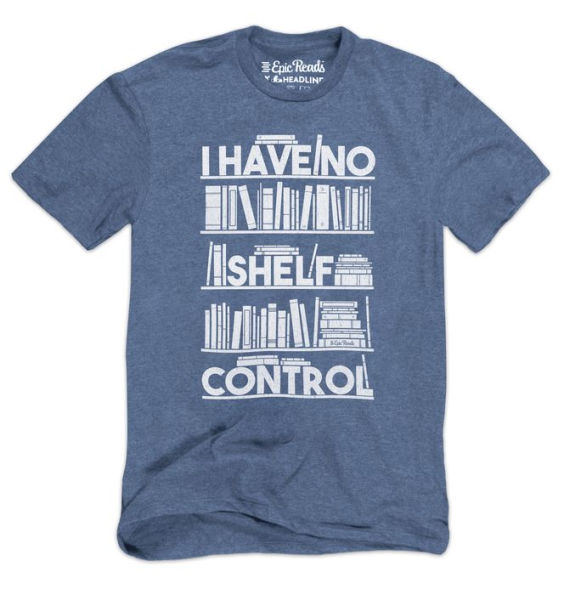 No Shelf Control Men's/Unisex T-Shirt Size XL exclusive to B&N