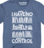 Alternative view 2 of No Shelf Control Men's/Unisex T-Shirt Size XL exclusive to B&N