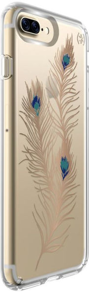 Speck 79991-5948 iPhone 7 Presidio Case Showy Feather Gold/Clear