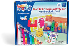 Alternative view 2 of hand2mind MathLink Cubes Numberblocks 1-10 Set