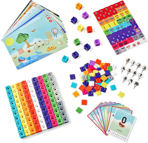 hand2mind MathLink Cubes Numberblocks 1-10 Set