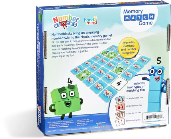 Numberblocks Memory Match