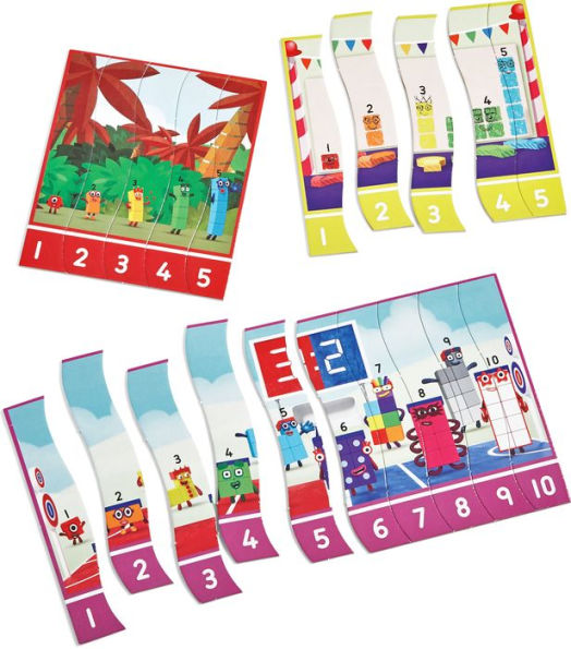 Numberblocks Sequencing Puzzle Set