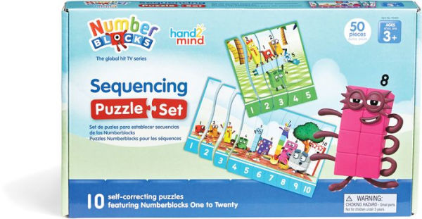 Numberblocks Sequencing Puzzle Set