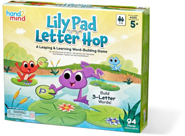 Lily Pad Letter Hop Game