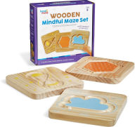 Title: hand2mind Wooden Mindful Maze Set