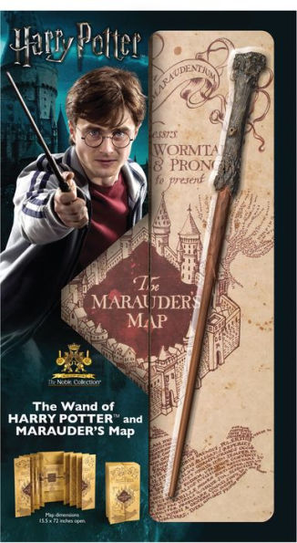 Harry Potter Wand and Marauder's Map