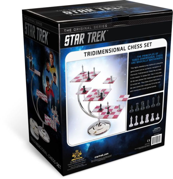 Star Trek Tridimenional Chess Set
