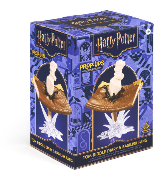 Prop Ups - Tom Riddle Diary & Basilisk Fang