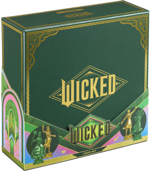 Wicked Chess Set - Shiz vs. Emerald City