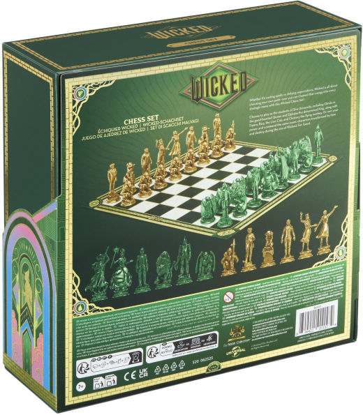 Wicked Chess Set - Shiz vs. Emerald City