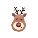 Alternative view 5 of TWEE Rudolph's Nose Sidewalk Chalk