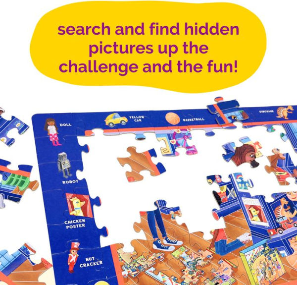 72 PC Fun Shop Look & See Hidden Pictures Puzzle for Kids