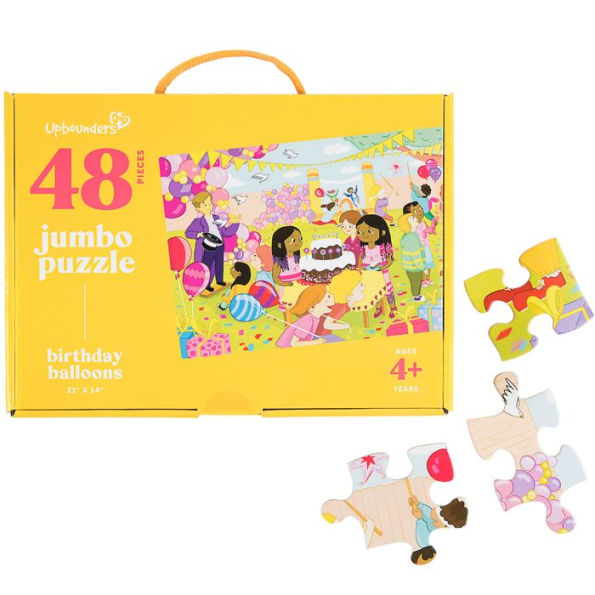 48 PC Birthday Balloons Jumbo Floor Puzzle for Kids