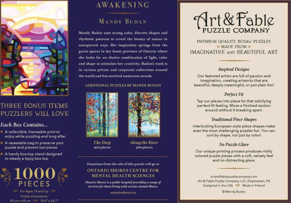 Awakening: 1000-Piece Velvet-Touch Jigsaw Puzzle