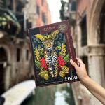 Alternative view 5 of Legend of the Jaguar: 1000-Piece Velvet-Touch Jigsaw Puzzle
