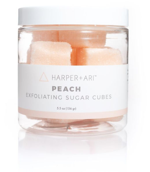 Peach Exfoliating Sugar Cubes