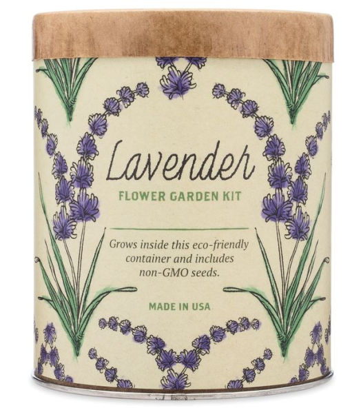 Lavender Waxed Planter Grow Kit