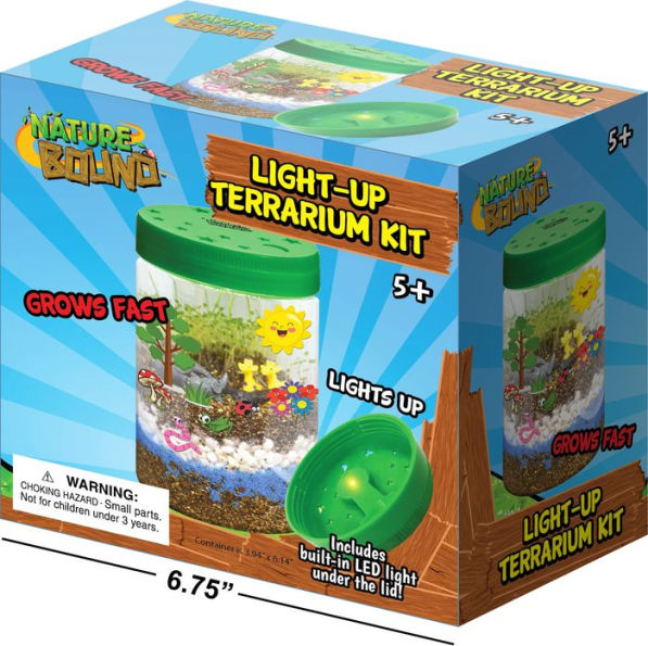 Light Up Terrarium Safari