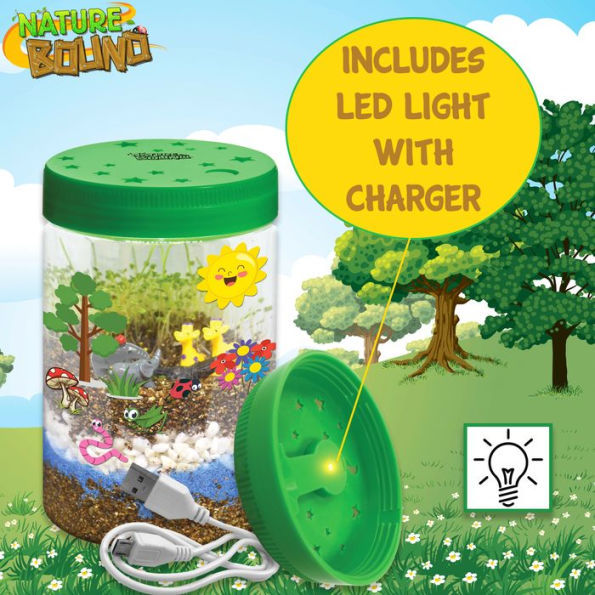 Light Up Terrarium Safari