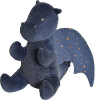 Title: Midnight Dragon -Organic Fabric Soft Plush Toy