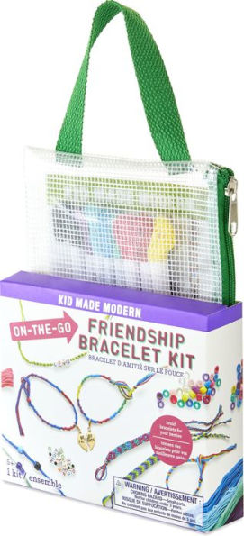 Kid Made Modern Friendship Bracelet Kit on The Go