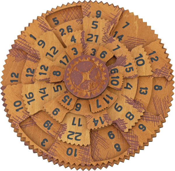 True Genius Greek Computer 2 Wooden Brainteaser Puzzle