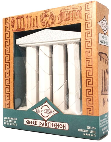 True Genius Greek Parthenon Brainteaser Puzzle