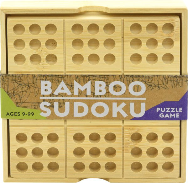 Bamboo Sudoku Brainteaser Game