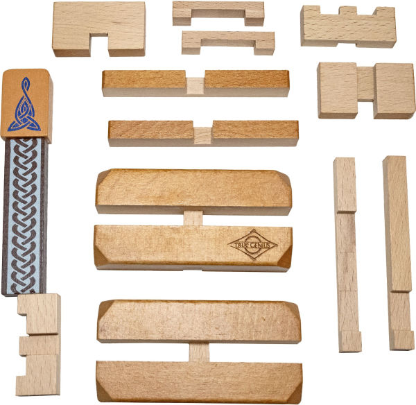 True Genius Thor's Hammer Brainteaser Puzzle
