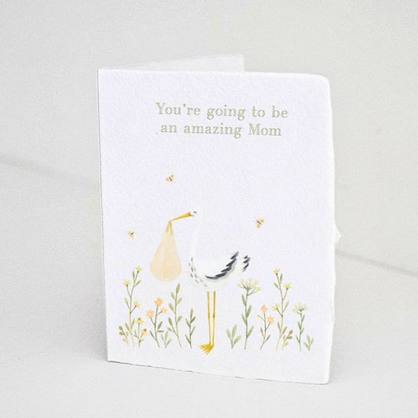 Amazing Mom Baby Shower Card