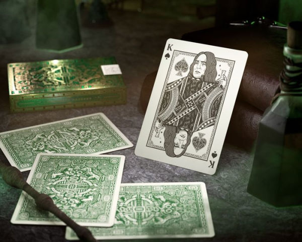 Harry Potter Playing Cards - Green