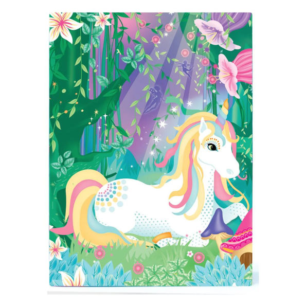 Totally Magical Unicorns Glitter & Foil Art Set