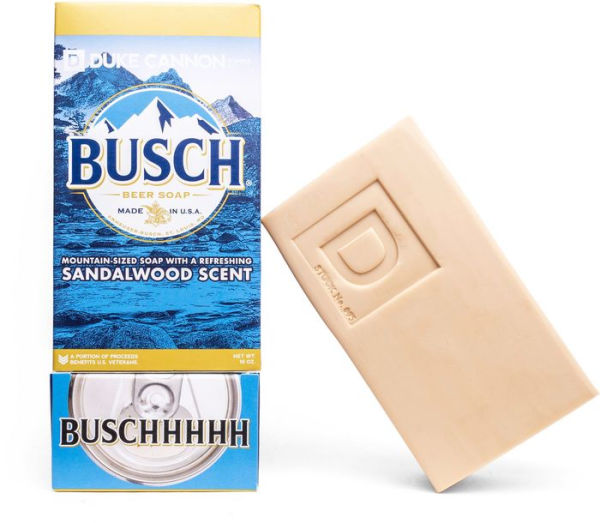 Busch Beer Mountain Sized Soap