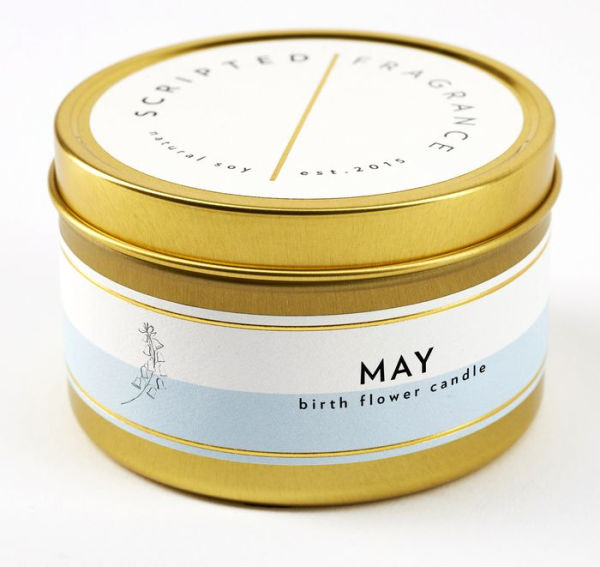 May Lily of the Valley Candle in Tin