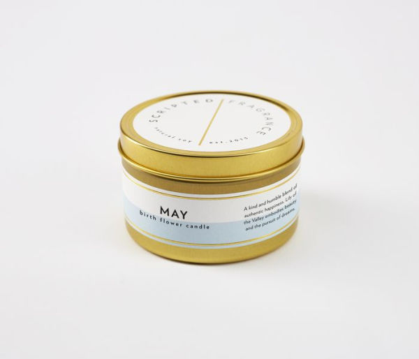 May Lily of the Valley Candle in Tin