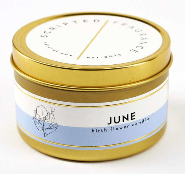 June Honeysuckle Candle in Tin