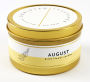 August Gladiolus Candle in Tin